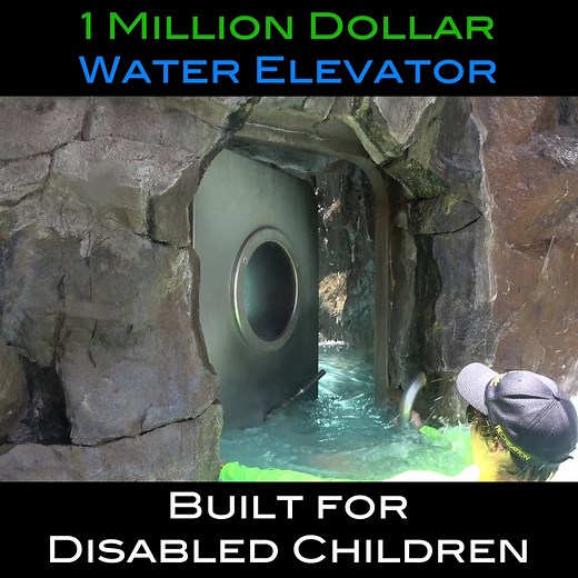 This Water Elevator was designed for disabled children to have the same fun as anyone else! That's amazing | What's Inside?