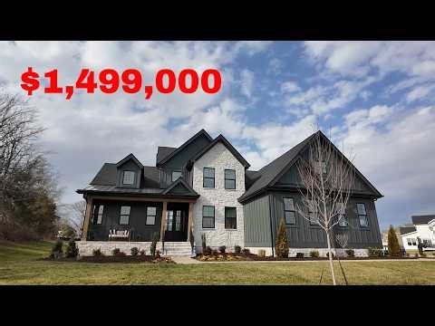 Inside Hendersonville TN's Hottest New Luxury Subdivision | $1.5M Model Home Tour