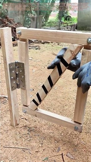 Wood Frame Genius: How Slanted Braces Create Surprising Strength