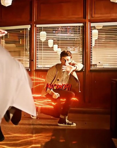 Barry Saves Joe From A Grenade #Theflash #Arrowverse #Dccomics #Grantgustin