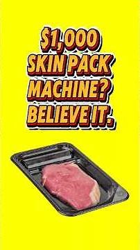 $1,000 Skin Pack Machine – Pro Packaging on a Budget