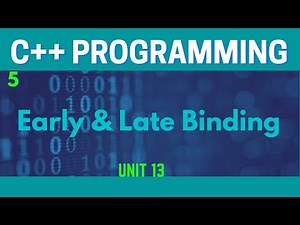 Early and Late Binding in C++(Urdu/Hindi)