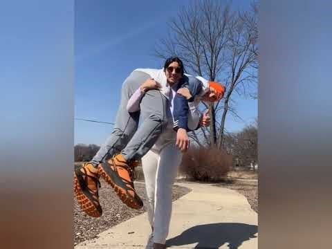 No problem for her 😟| #landc #girlpower #liftaguychallenge #liftcarry #liftcarrychallenge #liftcurry