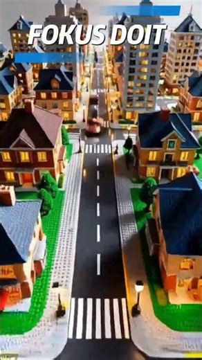 LEGO City Timelapse – Building a Whole City in Seconds!"