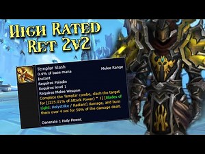 CAN IT WORK?! Templar SLASH! Ret Paladin PvP 2300+CR 2v2 Arena - WoW TWW 11.2