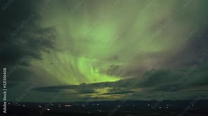 Aurora Northern Lights time lapse