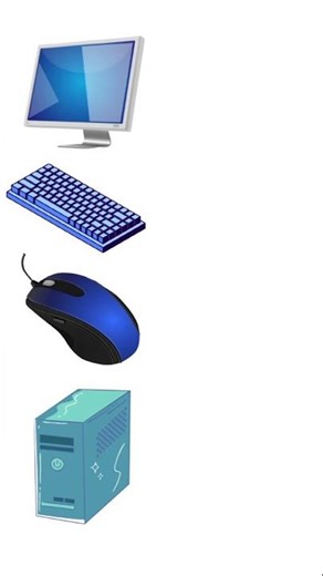 Different Parts of a Computer #shortsfeed #computer