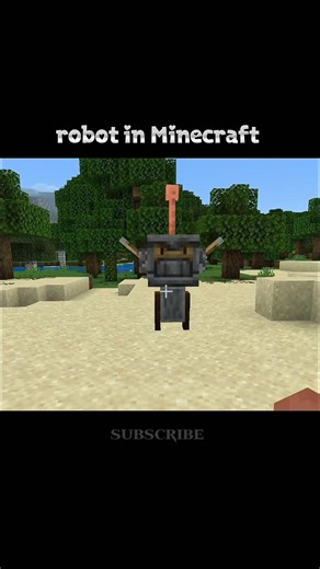 robot in Minecraft part-2 #minecraft