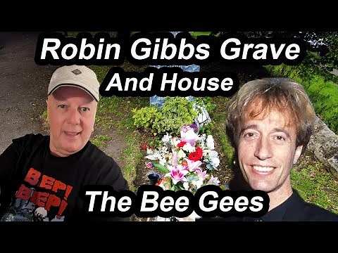 Robin Gibbs Grave member of The Bee Gees Famous Graves