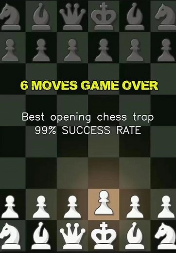 How to Checkmate in 6 Moves! Most Players Miss This Winning Tactic ♟️ #chess #checkmate #chessgame