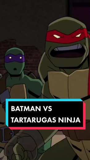 Batman vs Teenage Mutant Ninja Turtles Fight Scene