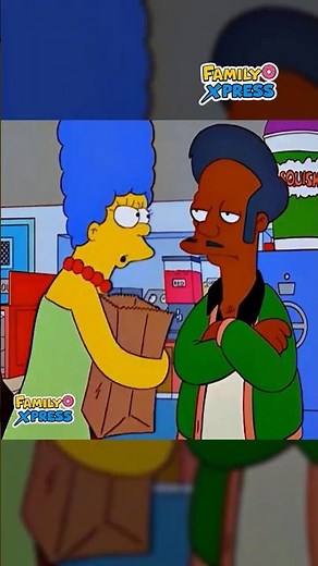😱 Apu charges Marge an extra tax for being a foreigner