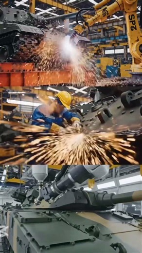 How Advanced Battle Tanks Are Manufactured at Scale