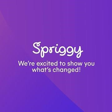 Welcome to the new Spriggy!