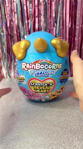 Unboxing ZURU Rainbocorns Puppycorn Surprise Scratch & Reveal Heart ASMR 🐶