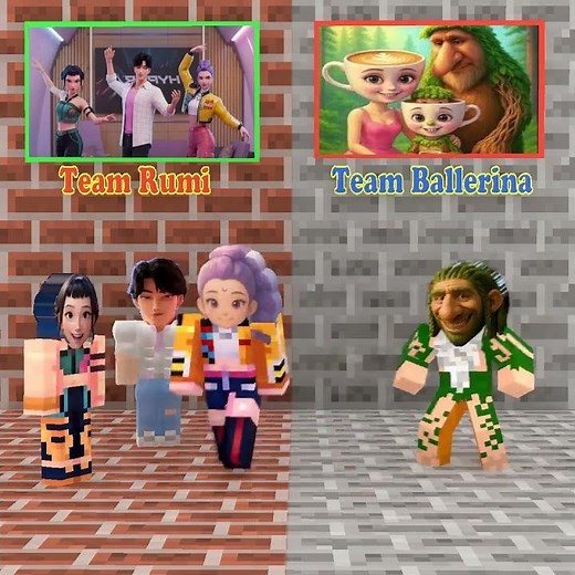 Team Rumi Vs Team Ballerina And Brr Brr Patapim - Who do you prefer?