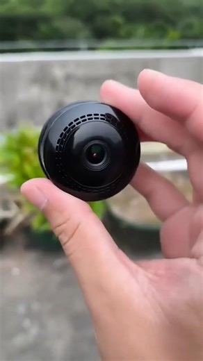 Tiny Camera, Total Protection. 💡🎥 #NanoTechByte #MiniSecurityCamera
