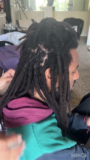 Crotchet locs retwist #locsjourney #locs