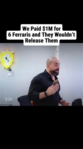 We Paid $1M for 6 Ferraris and They Wouldn’t Release Them #cars #negotiation #trending #viral