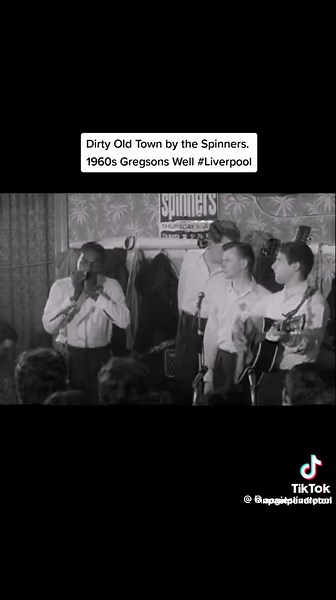 The spinners singing dirty old town in gregsons well #TheSpinners #dirtyoldtown | In my liverpool home
