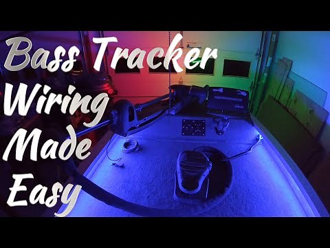 Wiring A Bass Tracker Pro 17 The Easy Way! {30 Yr Old Boat Rehab Project!}