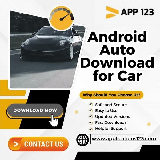 Android Auto Download for Car - Applications 123