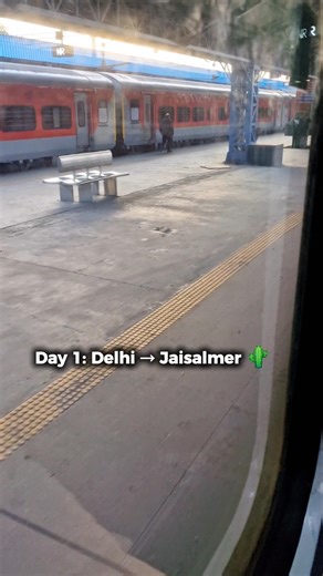 Day 1 in Jaisalmer | Train Journey, Chai & First Impressions 🌵✨