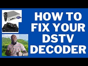 How to fix your DStv decoder , faulty power supply , your DStv specialist ,repairs dstv
