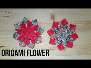 Origami Mandala Flower Tutorial (Tea Bag Folding)