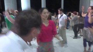 Une danseuse coréenne - compagnie Eun-Me Ahn - théâtre de la Colline, août 2014