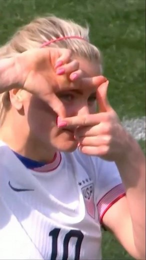 Heaps BURIES IT for USWNT 💥