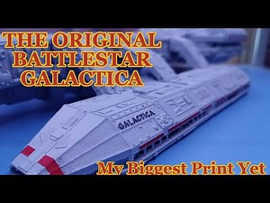 1978 Battlestar Galactica 3D Printed!!!!