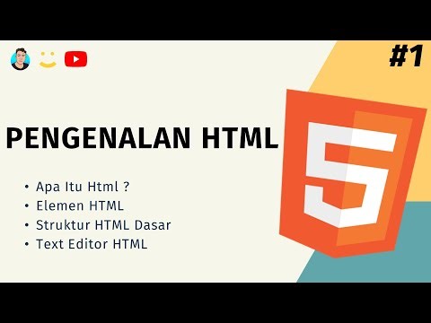 TUTORIAL HTML DASAR : PENGANTAR HTML | 01