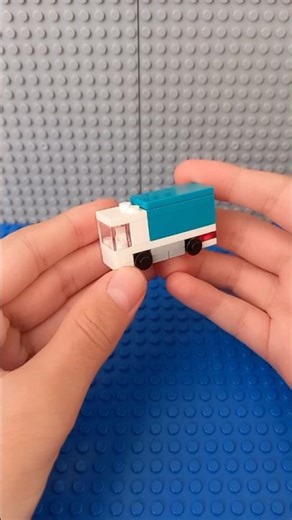#lego #legobuild #legotruck #legomini #speedbuild #tutorial Lego Mini Very Simple Truck Build!