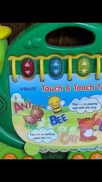 Vtech Touch and Teach Turtle | Educational turtle book