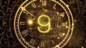 Stock Video New Year Countdown Live Wallpaper