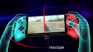 NexiGo Gripcon, Enhanced Switch/Switch OLED Controller for Handheld Mode, Ergonomic Design with 6-Axis Gyro, Back Button Mapping, Vibration (Black)