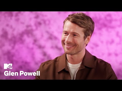 Glen Powell on “Hit Man," Filming Sexy Scenes, & Re-Teaming w/ Sydney Sweeney | MTV