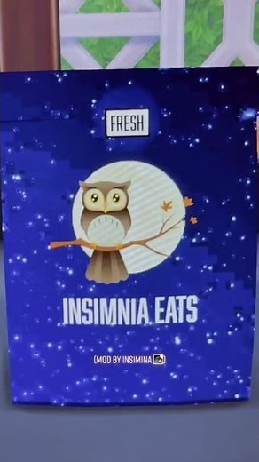 Sims 4 Mods 2022: Insimnia Eats (Fast Food Delivery Mod)| Mods for Realistic Gameplay | The Sarah O.