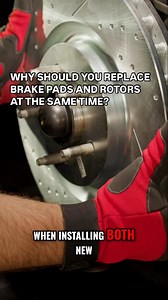 When going to replace your old, worn-out brake pads, you should also consider replacing your brake rotors. Installing new brake pads and rotors together allows for the components to work together and ensure maximum stopping power performance. When breaking in new brake pads on new brake rotors, the pads leave a layer of friction material onto the rotor - creating a transfer layer that helps maximize stopping power. * * * * * #PowerStop #BrakeUpgrade #DrilledAndSlotted #NewBrakes #BestBrakes #Bra