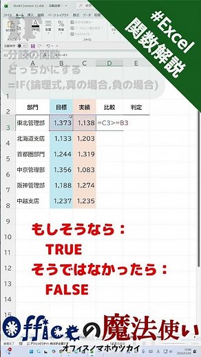 IF関数を解説する