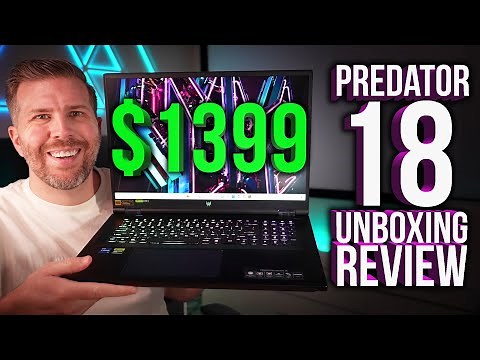Acer Predator Helios 18 Unboxing Review! 10+ Game Benchmarks, Display Test, CPU/GPU Tests, and More!