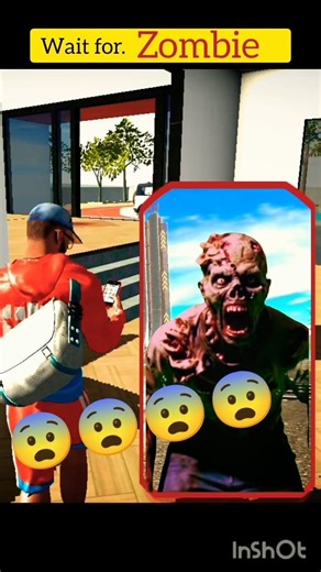 ZOMBIE in Indian bike driving 3D 🥶😨#indianbikedriving3d#gaming#trending#shotrs