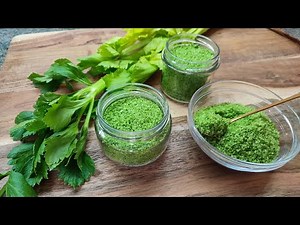 CÓMO HACER SAL DE APIO CASERO | Fácil y natural