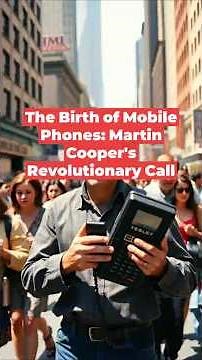The Inventor Of The Cell Phone: Martin Cooper!