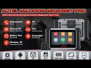 2023 Autel MaxiCOM MK808BT Pro Unboxing and Registration Guide