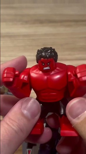 Lego Red Hulk & Captain America: Heroes Unite