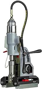 Magnetic Drill Press - Pneumatic Portable Tube Drilling Machine with 2-3/16" Annular Cut Capacity & Spark-Free Motor - TUBE.55/AIR