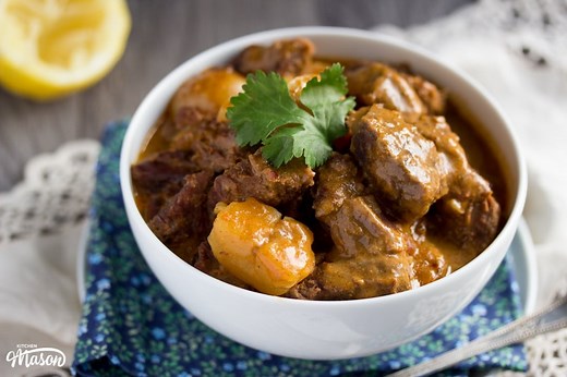 Easy Slow Cooker Beef Massaman Curry Recipe | Kitchen Mason