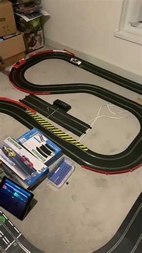 Emergency services are on their way. #scalextric #slotcars #slotcar